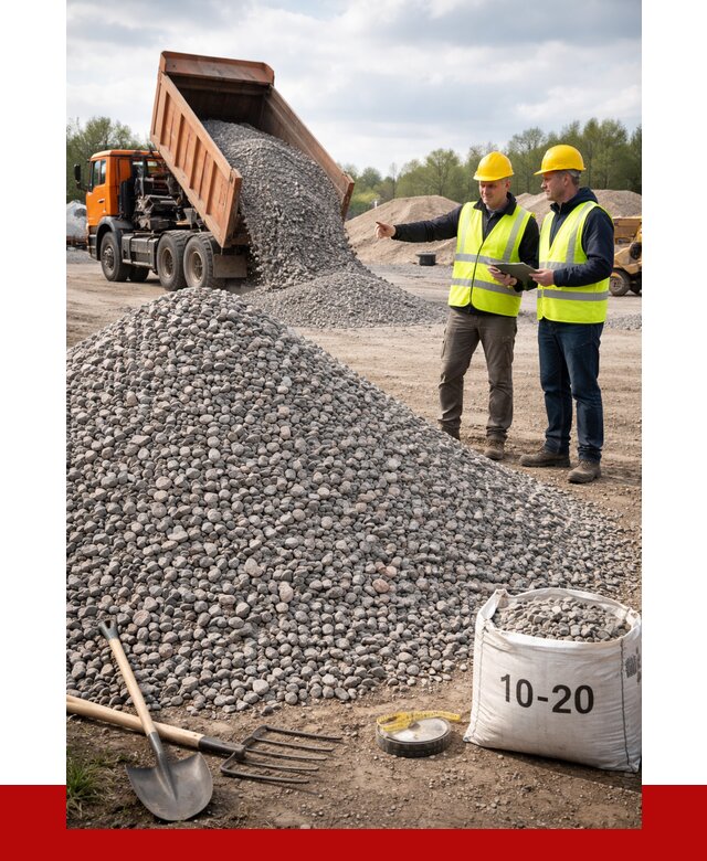 Гранитный щебень фракция 10-20 в Бийске от 4363 руб.|ПРОНЕРУДБск