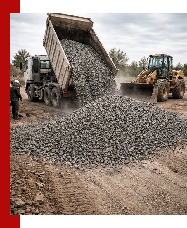 Гранитный щебень фракция 10-20 с доставкой в Бийске