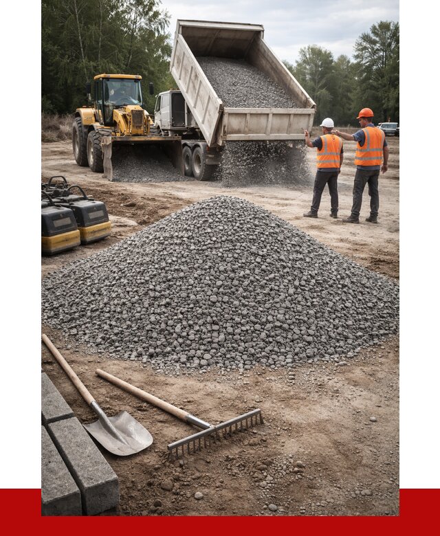 Гравийный щебень купить в Бийске от 2285 р. ПРОНЕРУДБск