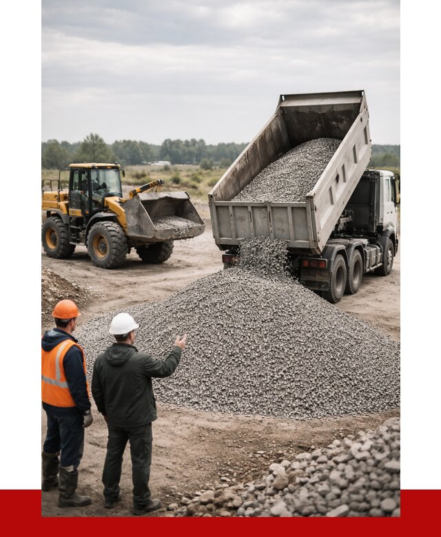 гравийный щебень фракция 3-10 в Бийске от 3324 р. ПРОНЕРУДБск