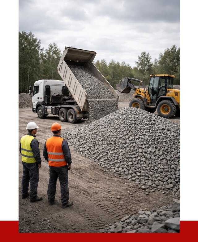 Гравийный щебень фракция 40-70 в Бийске от 9868р | ПРОНЕРУДБск