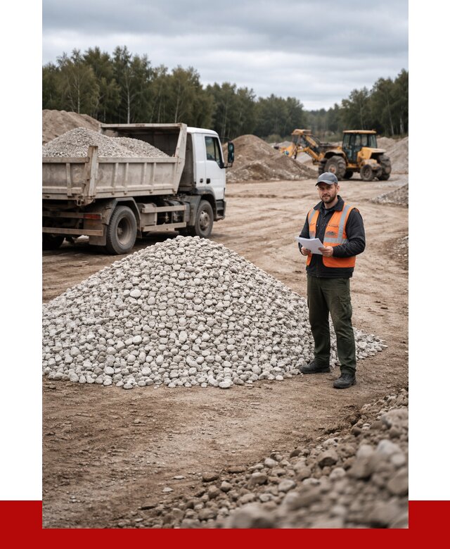 Доломитовый щебень в Бийске купить от 2285 р., ПРОНЕРУДБск