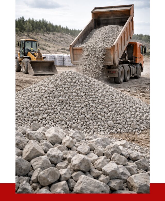 Доломитовый щебень фр. 20-40 в Бийске от 4363 р. | ПРОНЕРУДБск