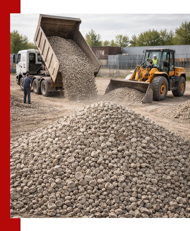 Доломитовый щебень фракции 20–41 с доставкой в Бийске