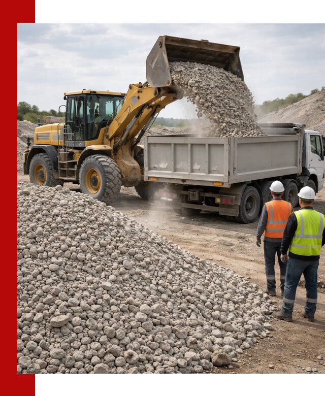 Доломитовый щебень фракция 40–71 доставка и продажа в Бийске