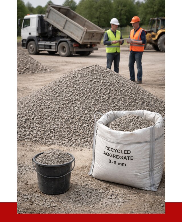 Вторичный щебень фракция 0-5 в Бийске от 1662 р. ПРОНЕРУДБск