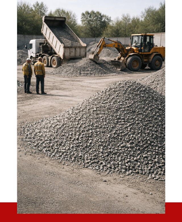 Вторичный щебень фр. 5-20 в Бийске от 1662 р. - ПРОНЕРУДБск
