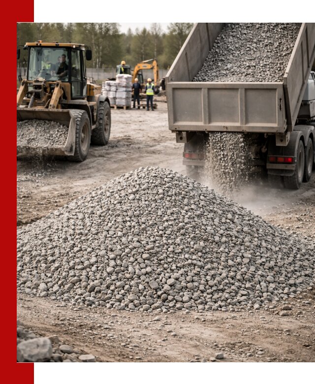 Вторичный щебень фракции 5-20 в Бийске — доставка и продажа крупнотоннажно