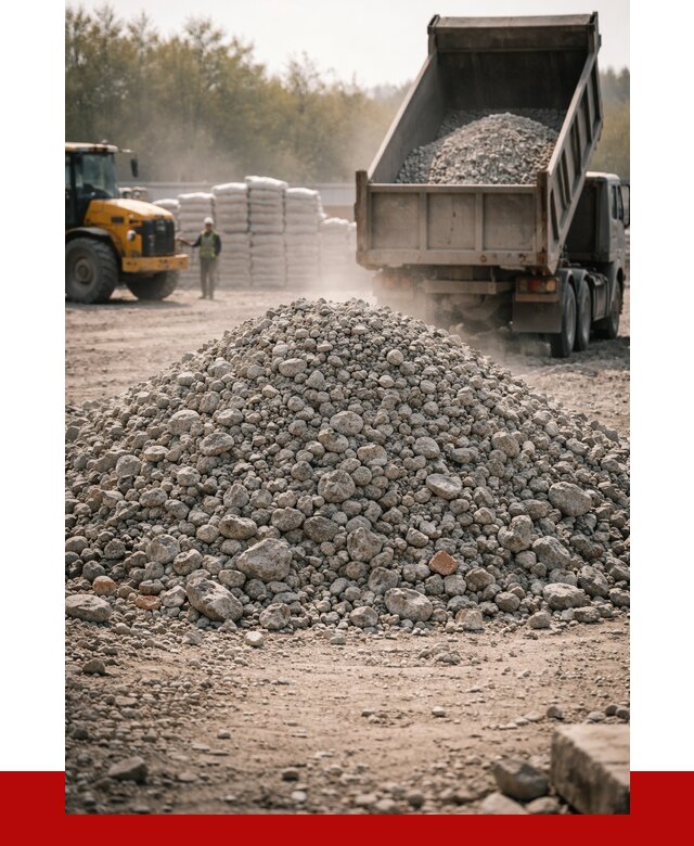 Вторичный щебень фракция 70-150 в Бийске от 1454 р. | ПРОНЕРУДБск