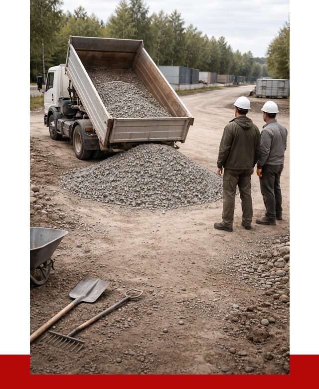 Бетонный щебень фракция 5-20 в Бийске от 3324 р., ПРОНЕРУДБск