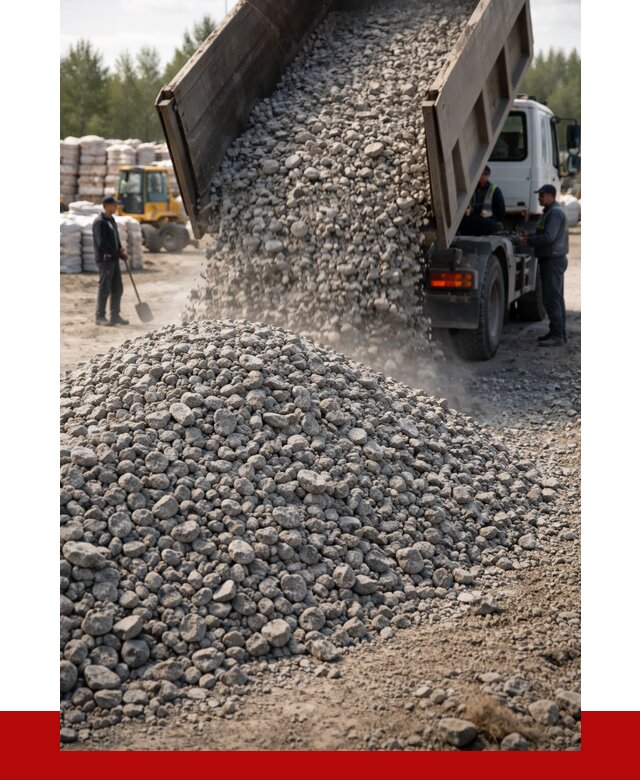 Бетонный щебень фракция 40-70 в Бийске от 1870 р. ПРОНЕРУДБск