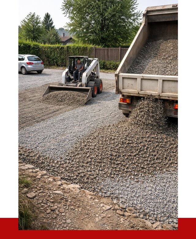 Щебень для парковки в Бийске с доставкой от 1246 р.| ПРОНЕРУДБск