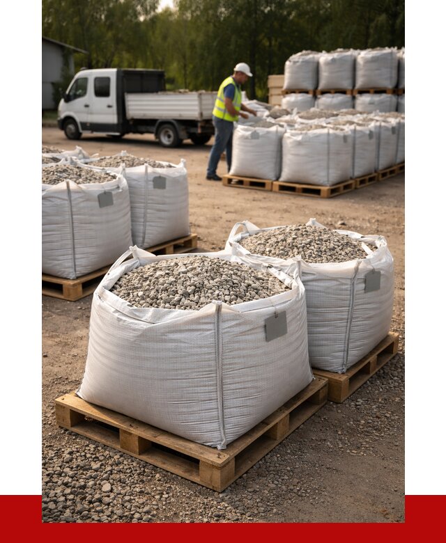 Щебень в мешках с доставкой в Бийске от 4363 р. | ПРОНЕРУДБск