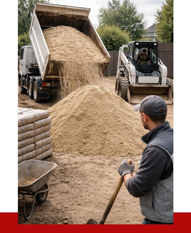 Мытый речной песок с доставкой в Бийске от 1506 р. | ПРОНЕРУДБск