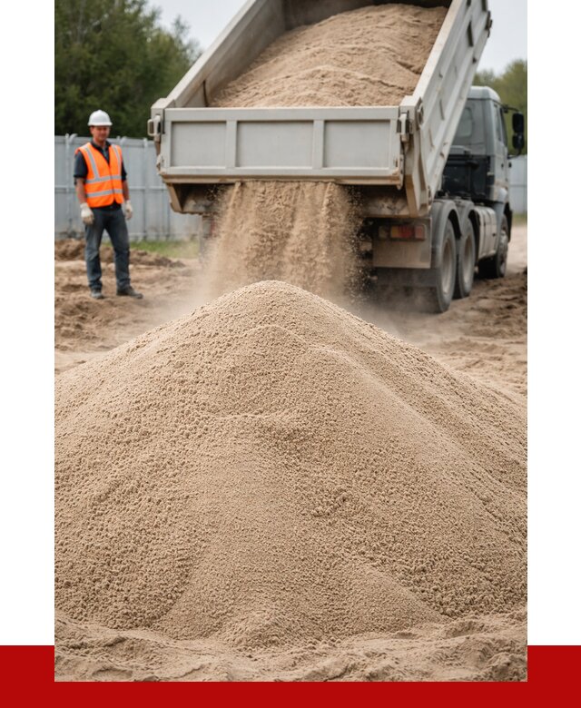Купить сеяный песок с доставкой в Бийске от 2285 р ПРОНЕРУДБск