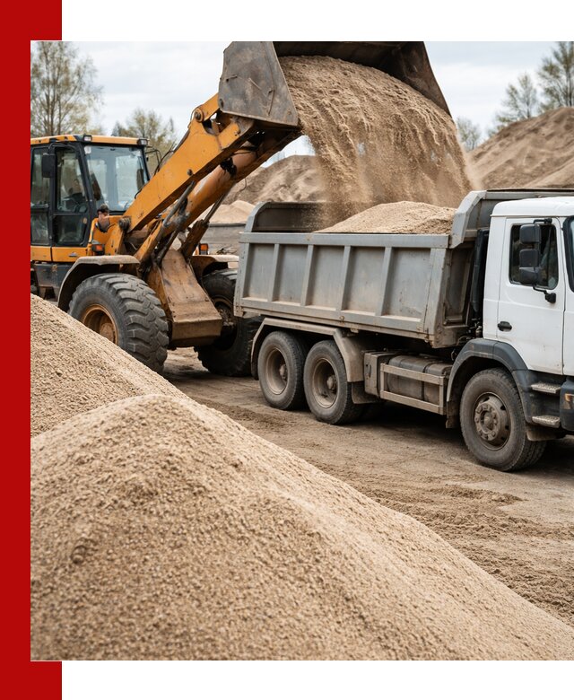 Доставка сеяного песка в Бийске оптом и в розницу