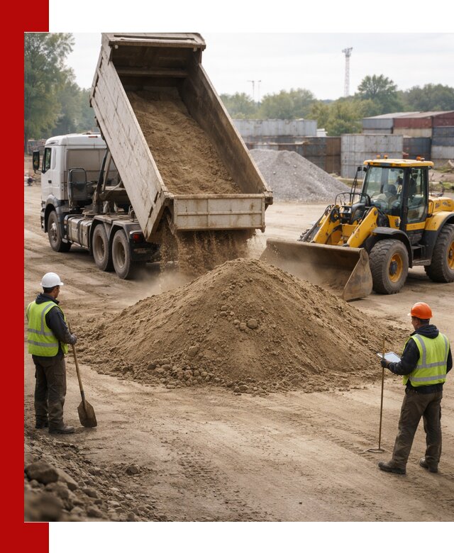 Доставка и продажа пескогрунта оптом и в розницу в Бийске