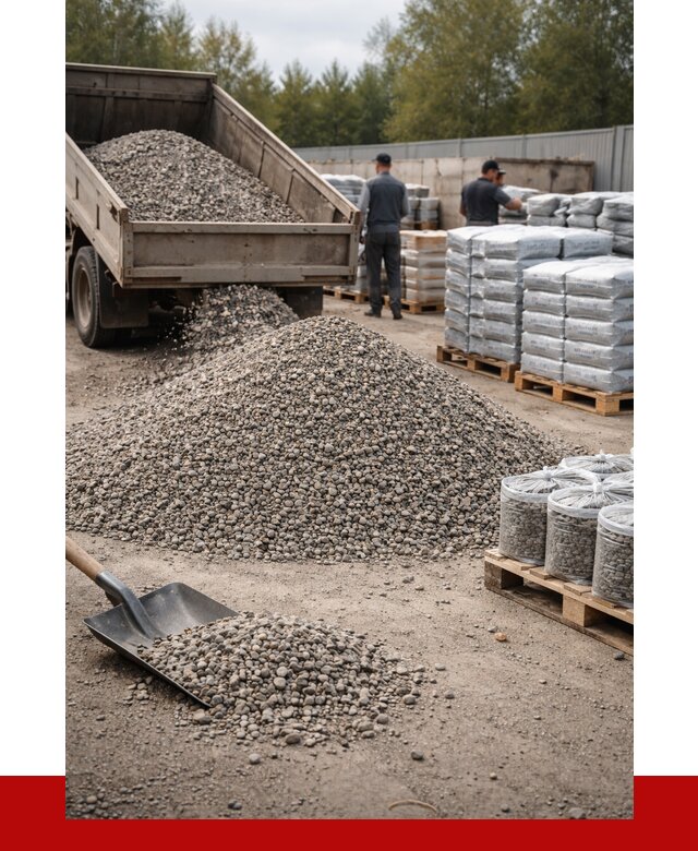 Гравий фракция 5-20 в Бийске купить от 2389 р. ПРОНЕРУДБск