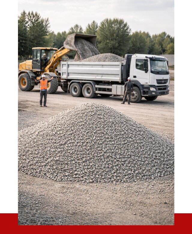 Купить мытый гравий в Бийске от 3635 р, доставка ПРОНЕРУДБск