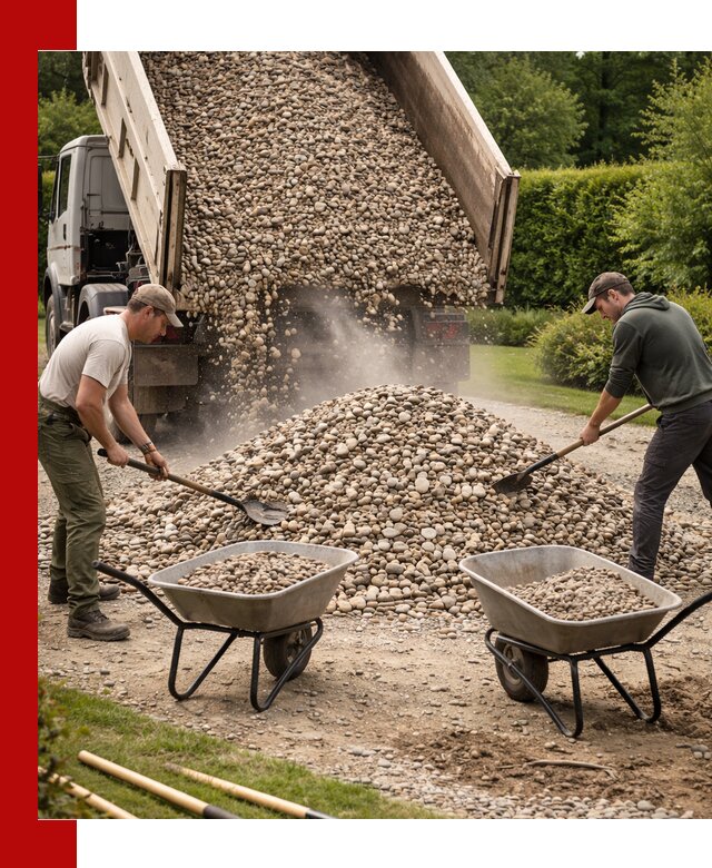 Доставка и продажа декоративной гальки в Бийске