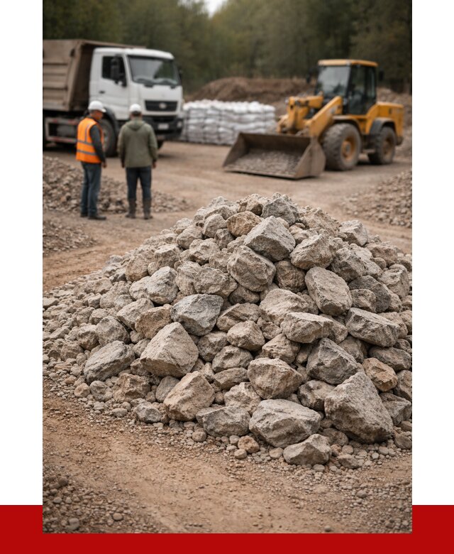 Купить бутовый камень с доставкой в Бийске от 2389 р. | ПРОНЕРУДБск