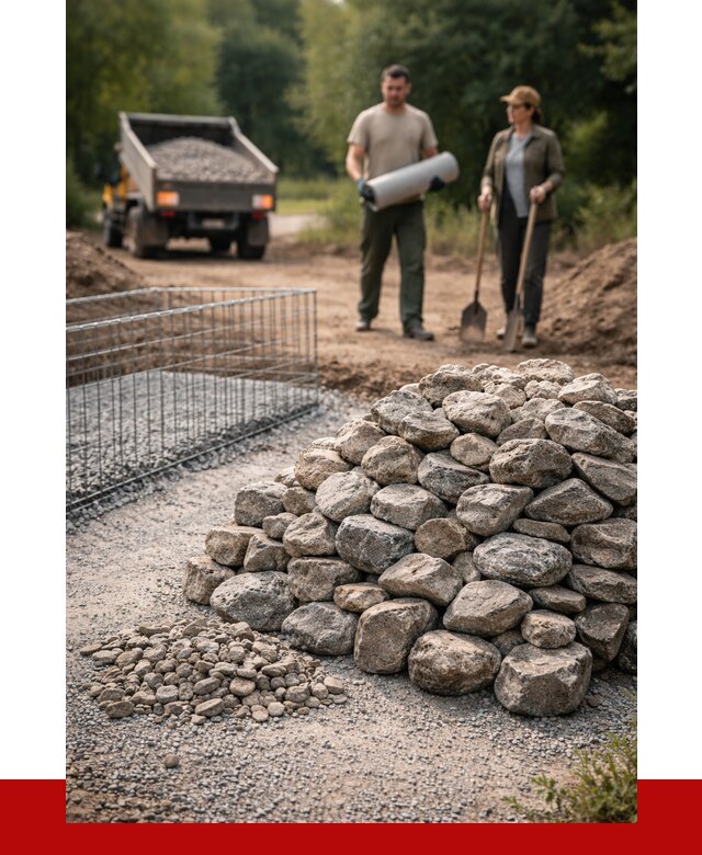 Камень для габионов фракция 100-200 в Бийске от 4986 р. | ПРОНЕРУДБск