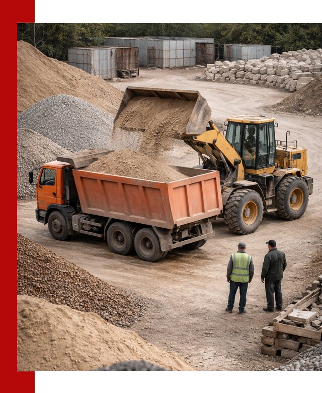 Доставка сыпучих смесей и смесей для стройки в Бийске