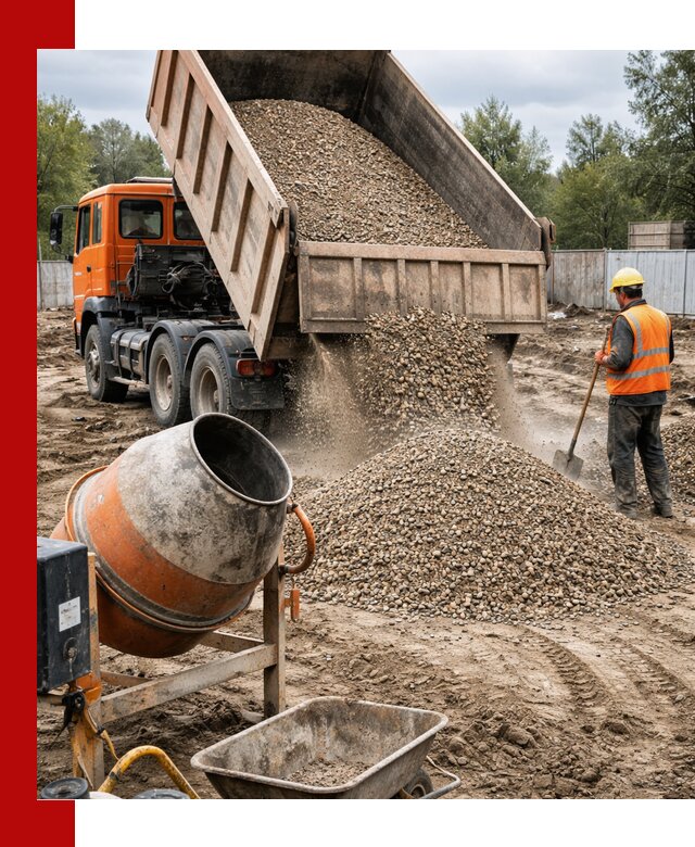 Опгс для бетона с доставкой самосвалом в Бийске от производителя