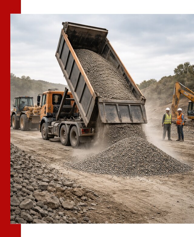 Щебёночно-песчаная смесь ЩПС С1 с доставкой в Бийске