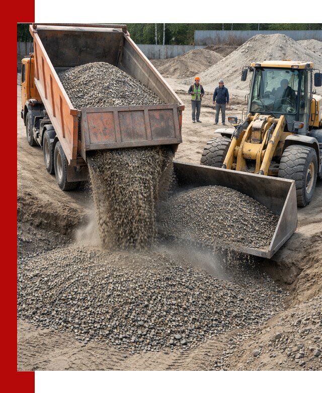 Доставка щпс С9 самосвалами по выгодным тарифам в Бийске