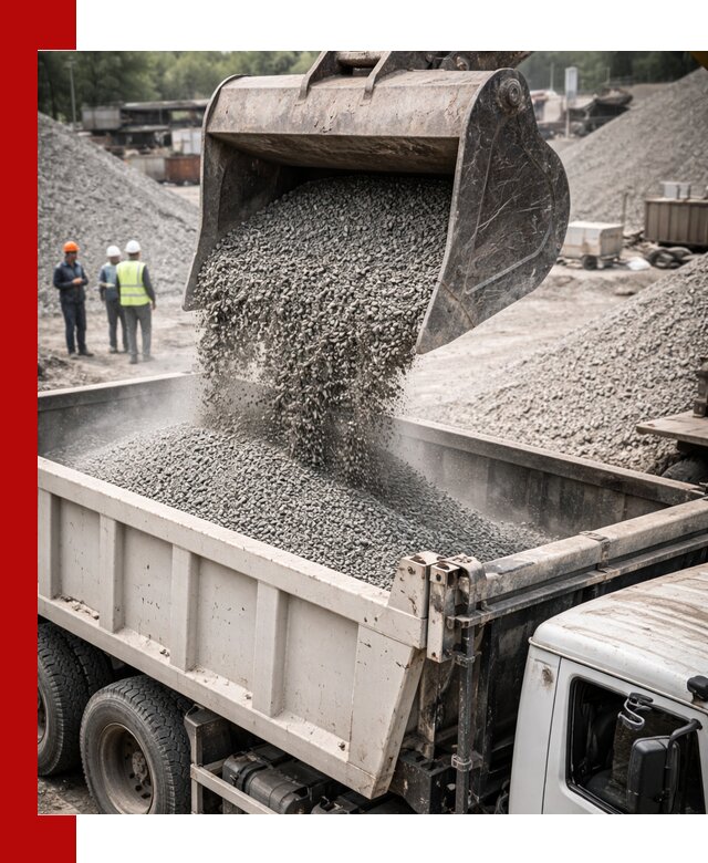 Отсев и крошка для строительства и дорожных работ в Бийске