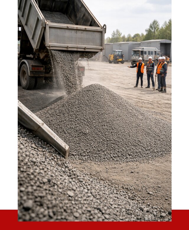 Гравийный отсев 0-5 в Бийске от 1246 р. с доставкой | ПРОНЕРУДБск