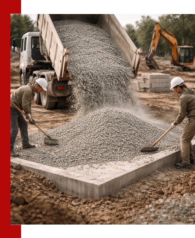 Доставка и продажа отсева для бетона в Бийске