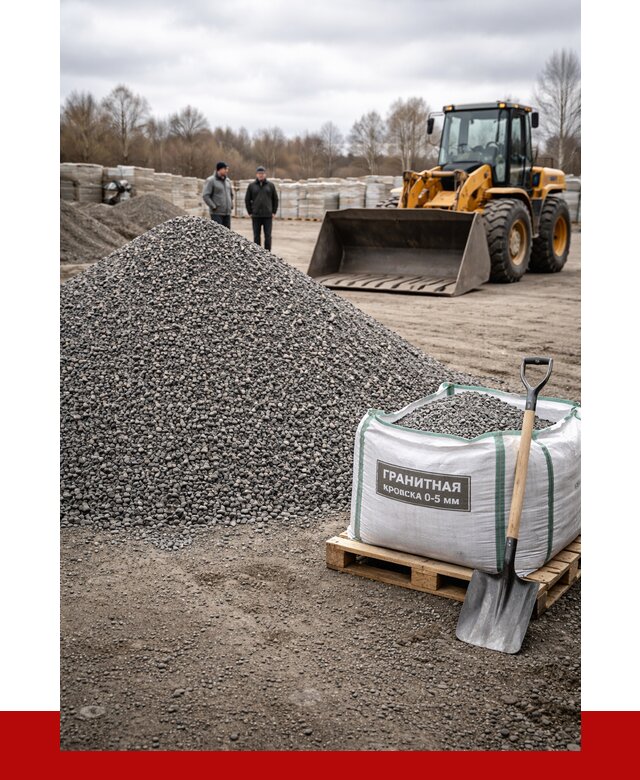 Купить гранитную крошку в Бийске от 4986 р. с доставкой | ПРОНЕРУДБск