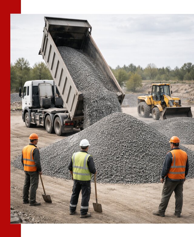 Доставка и продажа гранитной крошки в Бийске