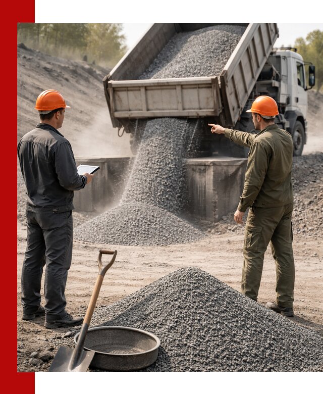 Гранитная крошка фракция 2-5 доставка в Бийске