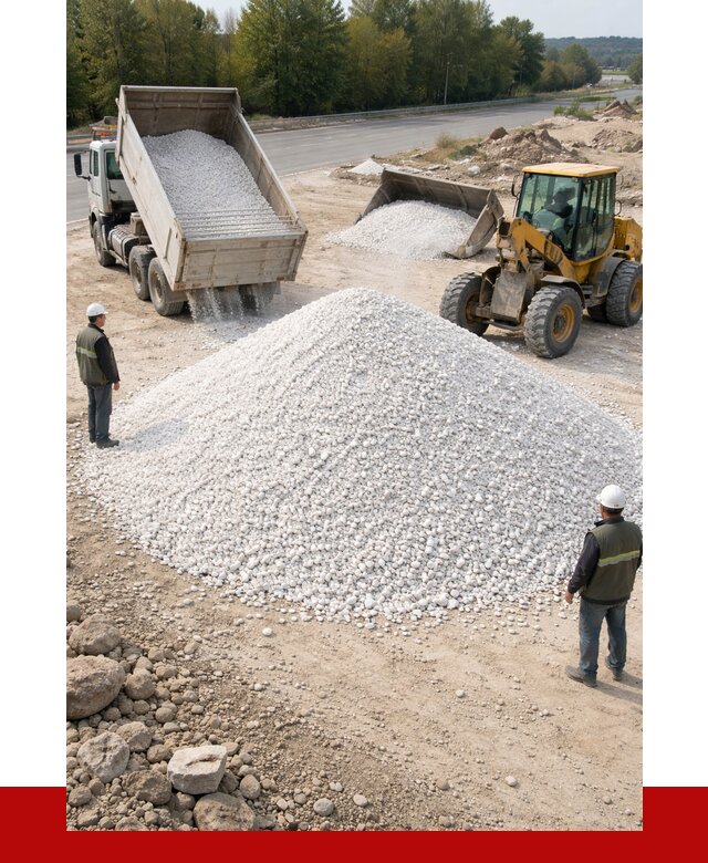 Белая мраморная крошка в Бийске от 4363 р. с доставкой | ПРОНЕРУДБск