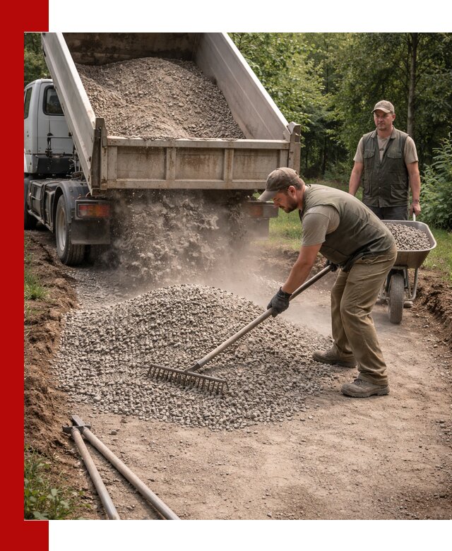 Каменная крошка для дорожек с доставкой в Бийске