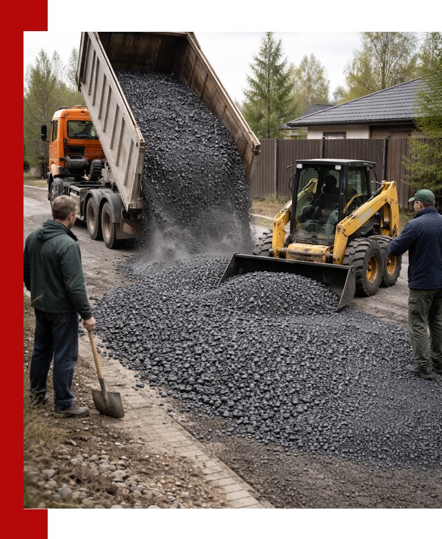 Крошка габбро с доставкой в Бийске для строительных работ