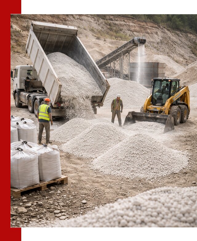 Доставка перлита в Бийске для тепло-, звуко- и гидроизоляции