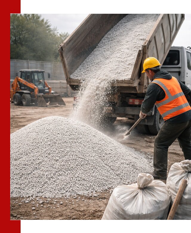 Доставка перлита вспученного в Бийске оптом и в розницу