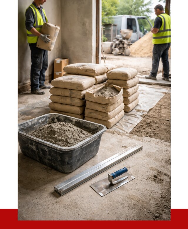 Купить сухую смесь для стяжки в Бийске от 4674 р. | ПРОНЕРУДБск