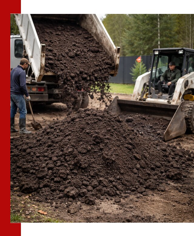Плодородный грунт с доставкой в Бийске для садов и огородов