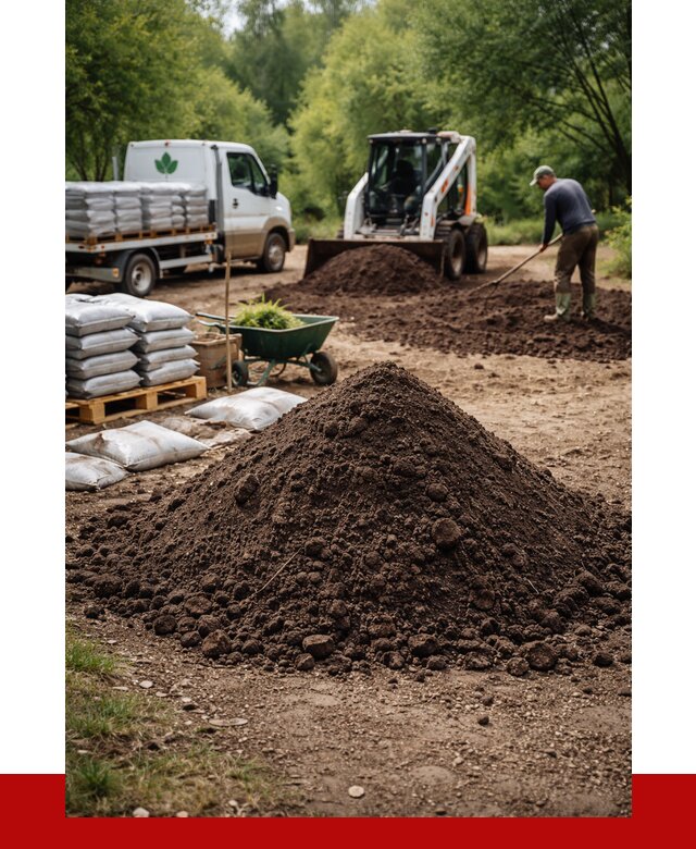 Грунт для озеленения с доставкой в Бийске от 1870 р. | ПРОНЕРУДБск