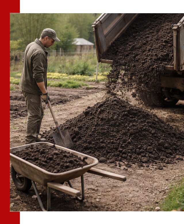 Доставка качественной земли для огорода в Бийске