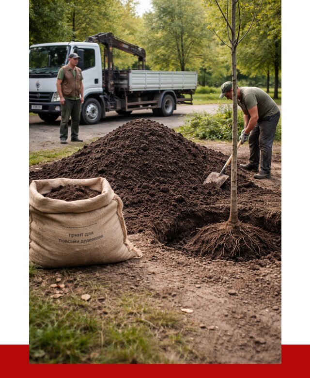 Грунт для посадки деревьев в Бийске от 1246 р. | ПРОНЕРУДБск