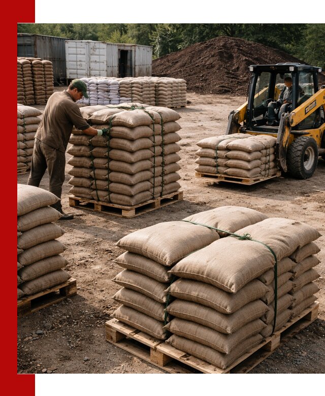 Доставка торфа в мешках по выгодным ценам в Бийске