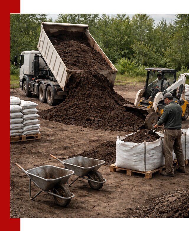 Доставка и продажа торфогрунта в Бийске оптом и в розницу