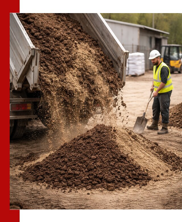 Доставка торфо-песчаной смеси в Бийске для строительства и озеленения