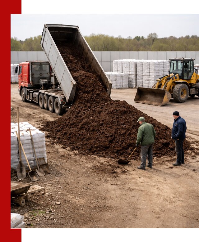 Доставка торфяных смесей оптом и в розницу в Бийске